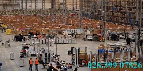 Amazaon ứng dụng robot trong phân phối và quản lý hàng hóa