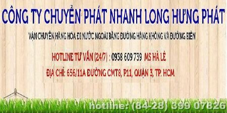 Long Hưng Phát gửi hàng đi úc nhanh chóng