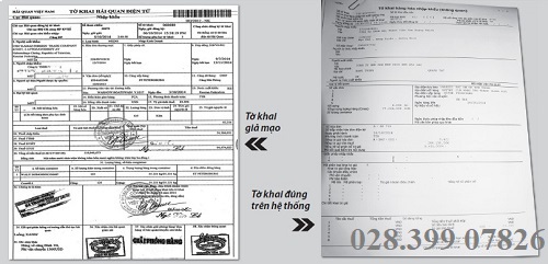 Phân biệt tờ khai hải quan gửi hàng qua mỹ