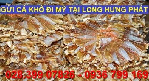 Gửi vận chuyển cá khô đi mỹ