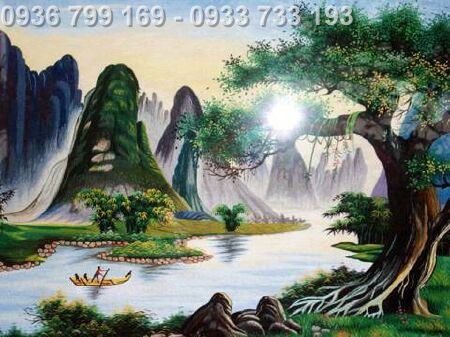 Gửi tranh thêu bằng đường biển