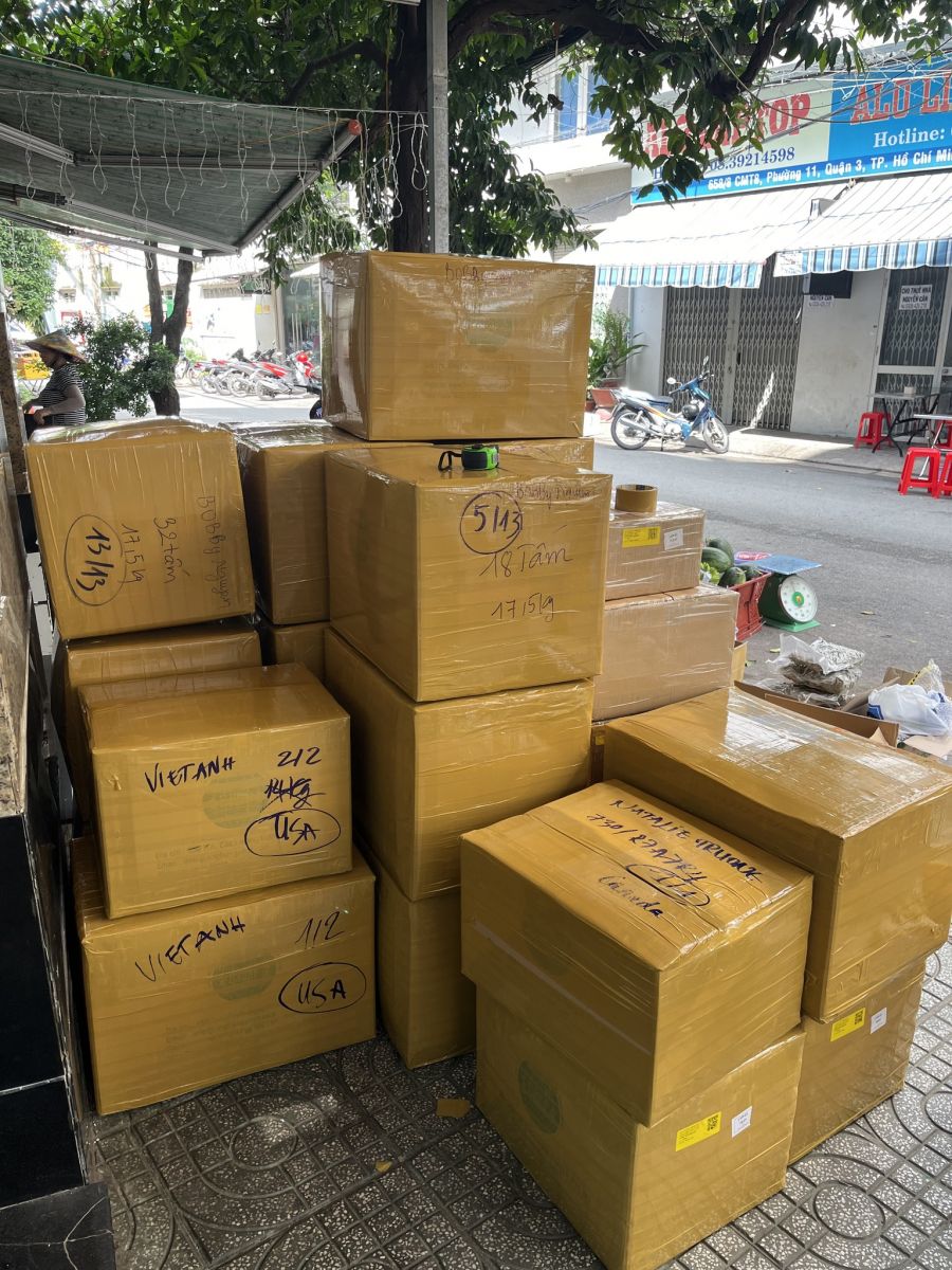 chứng từ khi gửi hàng đường biển qua Mỹ